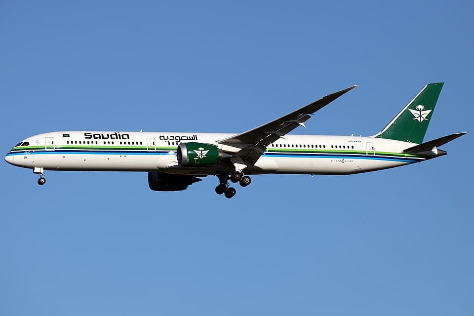 Saudia aircraft